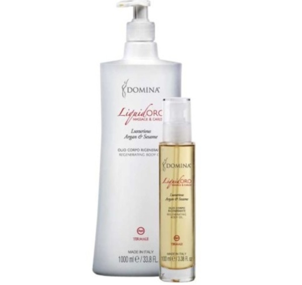 Domina Liquid Oro Massage & Caress Luxurious Argan & Sesame